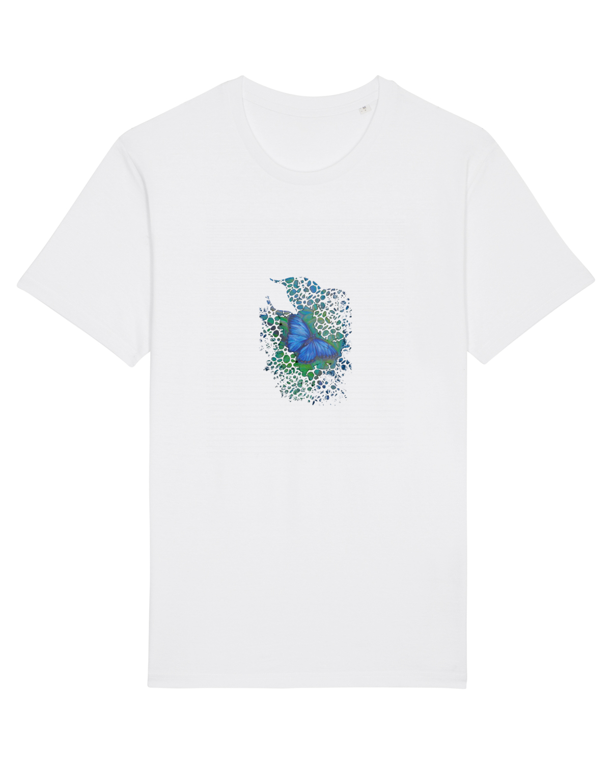Tricou mânecă scurtă Unisex Rocker White