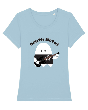 Funny Kawaii Metal Ghost Sky Blue