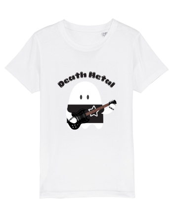 Funny Kawaii Metal Ghost White