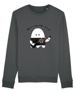 Funny Kawaii Metal Ghost Bluză mânecă lungă Unisex Rise