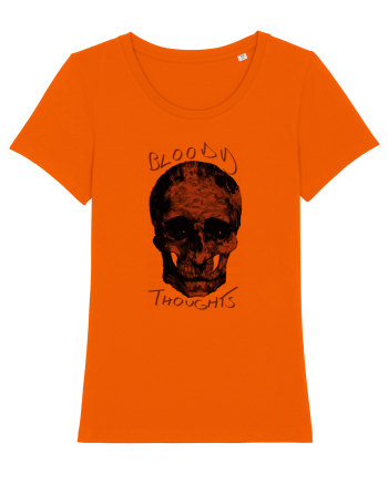 Bloody Thoughts Bright Orange