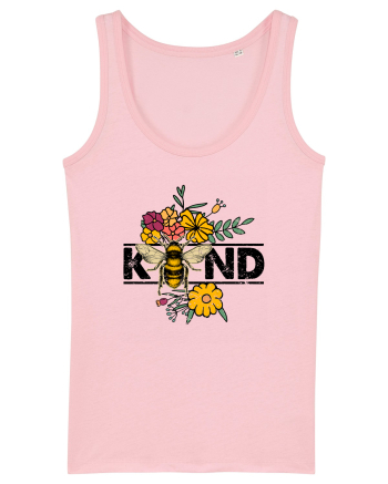 Bee Kind Wild Flower Vintage Cotton Pink