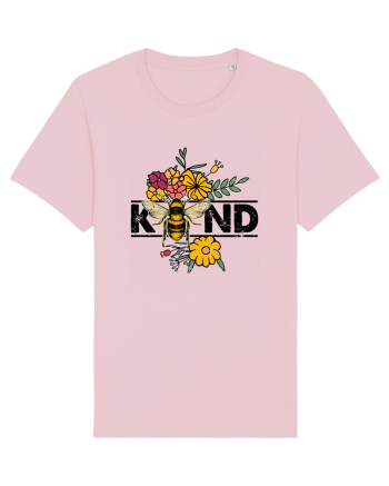 Bee Kind Wild Flower Vintage Cotton Pink