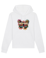 Be Free Butterfly Retro Hanorac Unisex Drummer