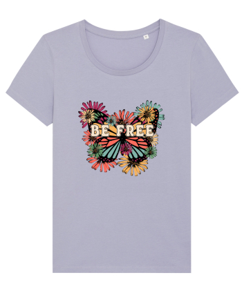 Be Free Butterfly Retro Lavender