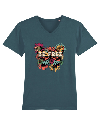 Be Free Butterfly Retro Stargazer