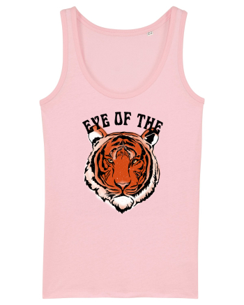 Eye Of The Tiger Retro Cotton Pink