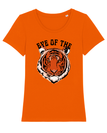 Eye Of The Tiger Retro Bright Orange