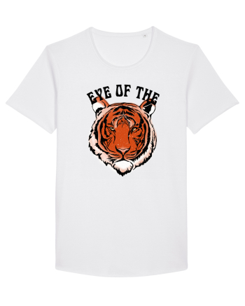 Eye Of The Tiger Retro White