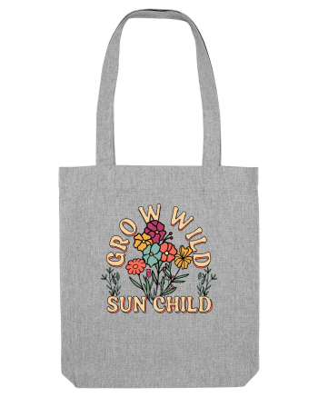 Grow Wild Sun Child Heather Grey