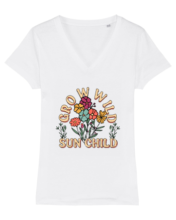 Grow Wild Sun Child White