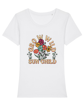 Grow Wild Sun Child White