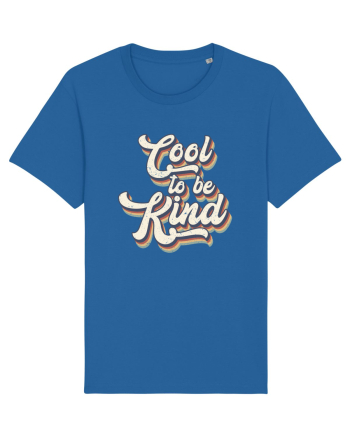 Retro Cool To Be Kind Royal Blue