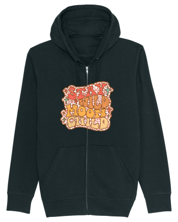 Retro Stay Wild Moon Child Black