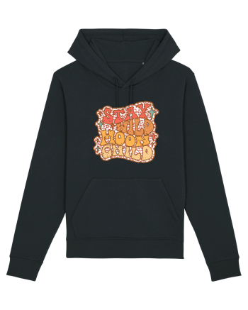 Retro Stay Wild Moon Child Black
