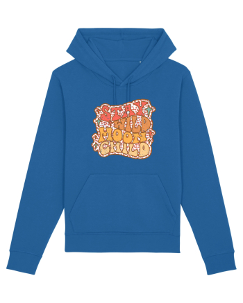 Retro Stay Wild Moon Child Royal Blue