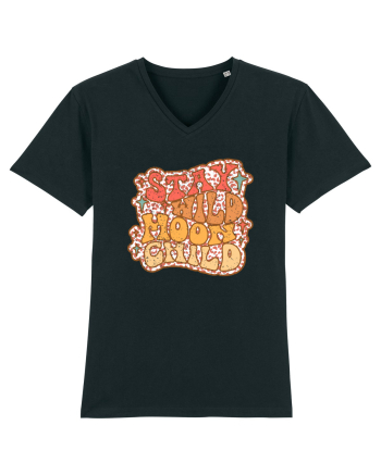 Retro Stay Wild Moon Child Black