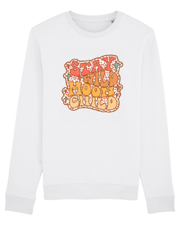 Retro Stay Wild Moon Child White