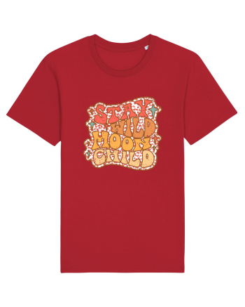 Retro Stay Wild Moon Child Red