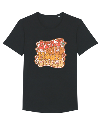 Retro Stay Wild Moon Child Black