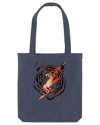 Retro Tiger Midnight Blue