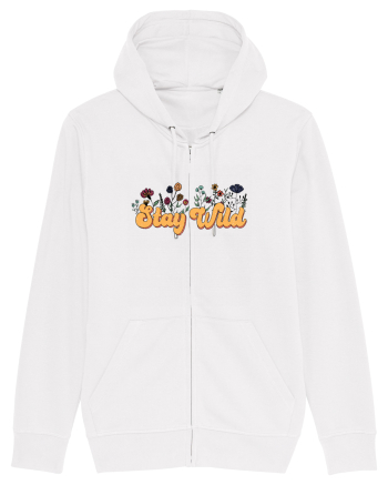 Stay Wild Retro White