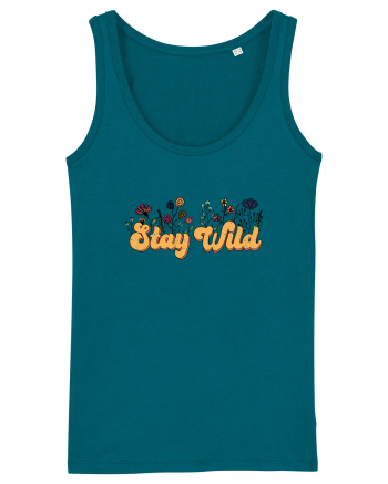 Stay Wild Retro Ocean Depth