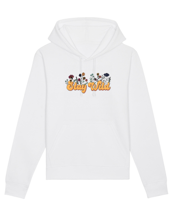 Stay Wild Retro White