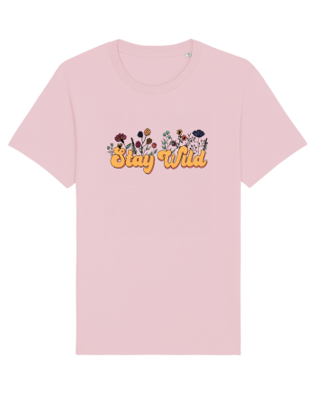 Stay Wild Retro Cotton Pink