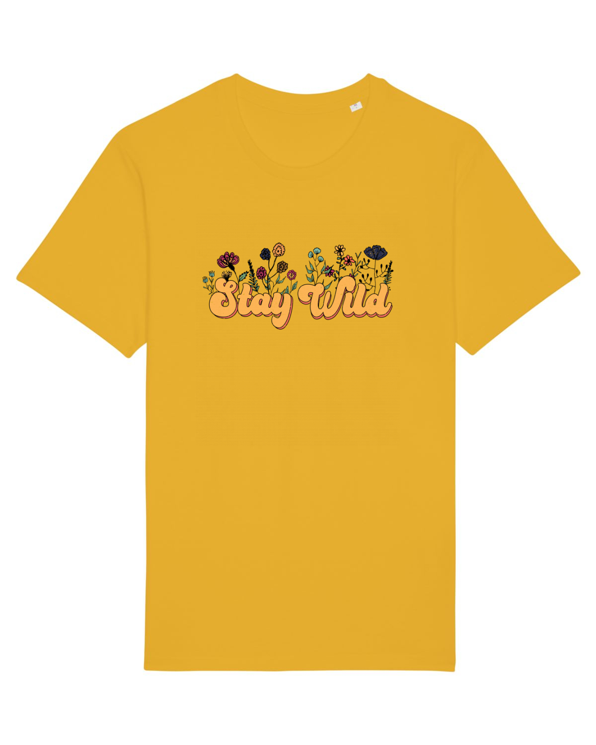 Tricou mânecă scurtă Unisex Rocker Spectra Yellow