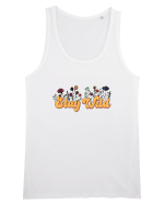 Stay Wild Retro Maiou Bărbat Runs