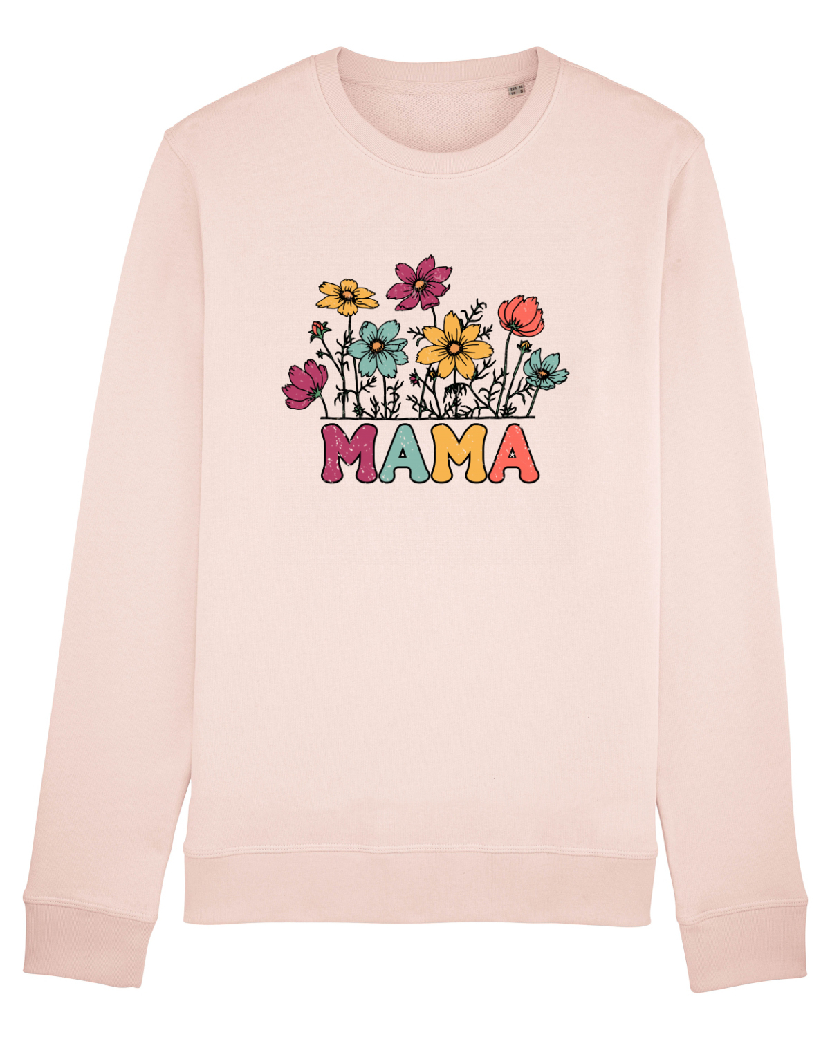 Bluză mânecă lungă Unisex Rise Candy Pink