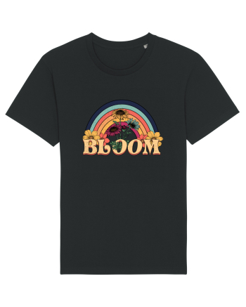 Wildflower Bloom Retro Black