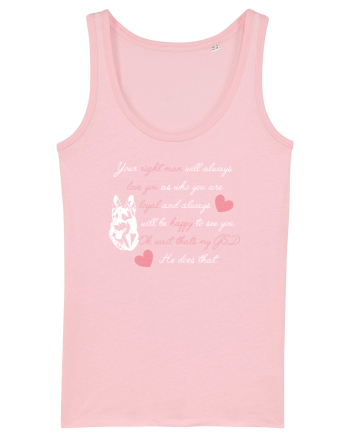 GERMAN SHEPHERD Cotton Pink