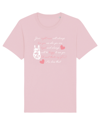 GERMAN SHEPHERD Cotton Pink
