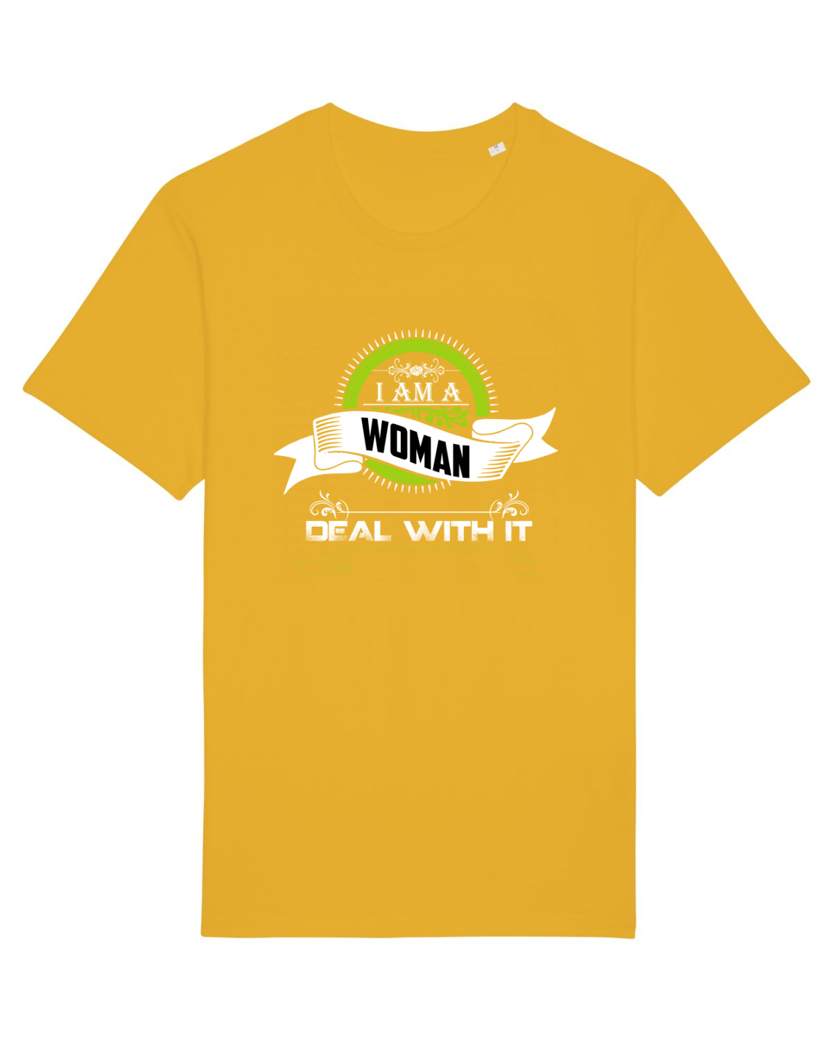 Tricou mânecă scurtă Unisex Rocker Spectra Yellow