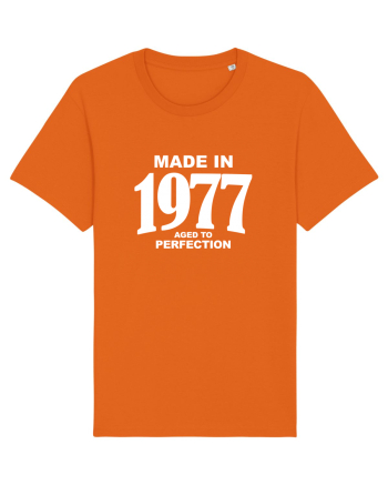 MADE IN 1977 Bright Orange