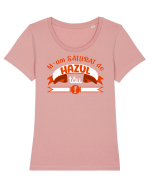 M-am săturat de hazul tău Tricou mânecă scurtă guler larg fitted Damă Expresser
