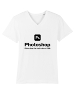 Photoshop Tricou mânecă scurtă guler V Bărbat Presenter