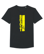 BEAST Tricou mânecă scurtă guler larg Bărbat Skater