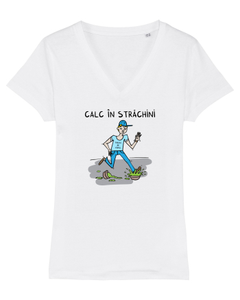 Calc în străchini White