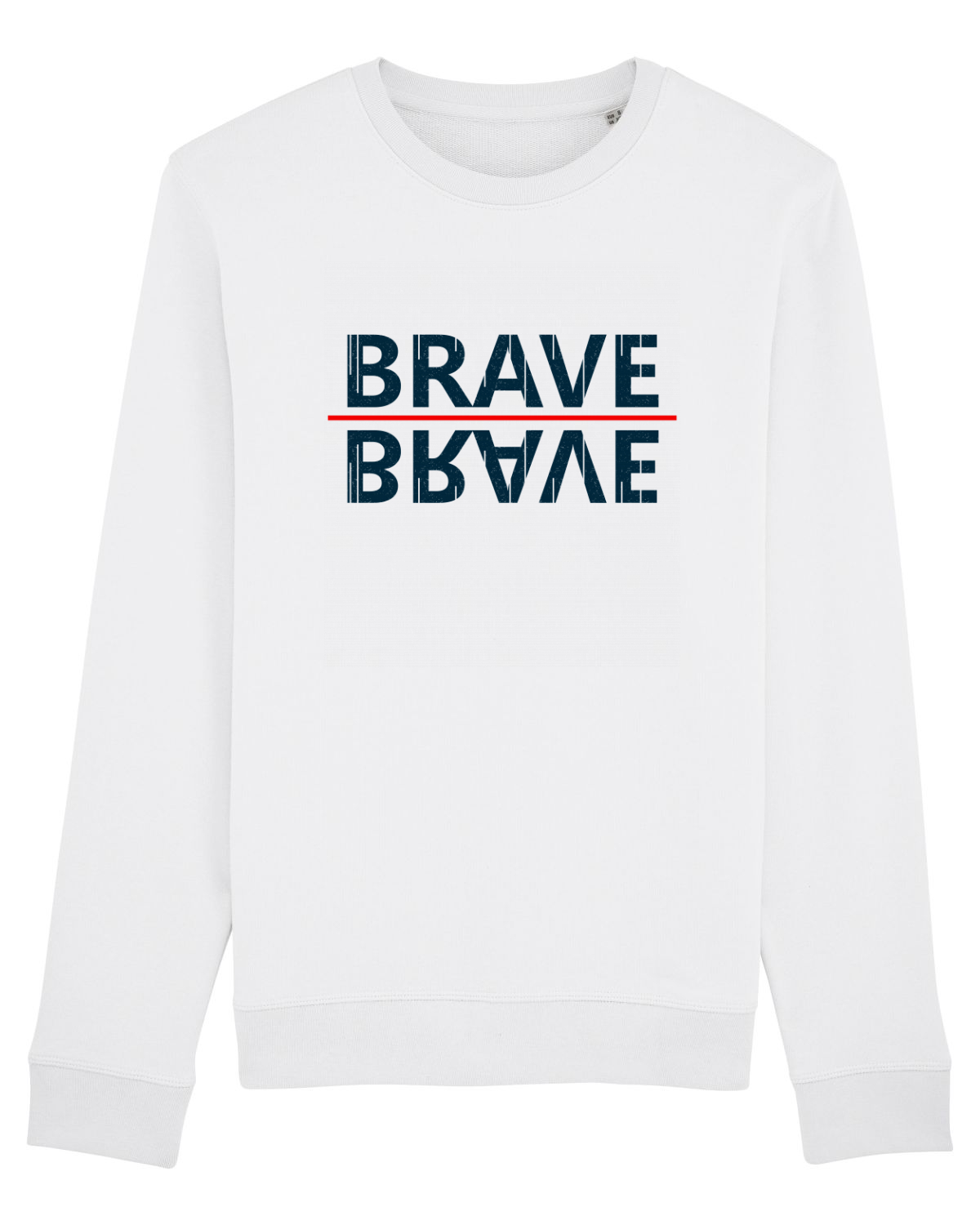 Bluză mânecă lungă Unisex Rise White