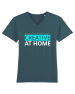 Creative At Home Tricou mânecă scurtă guler V Bărbat Presenter