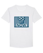 Do It Now Tricou mânecă scurtă guler larg Bărbat Skater