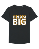 Dream Big Tricou mânecă scurtă guler larg Bărbat Skater