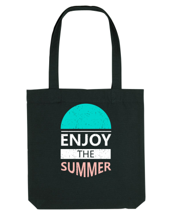 Enjoy The Summer Surf Sunset Black