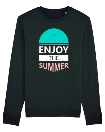 Enjoy The Summer Surf Sunset Black