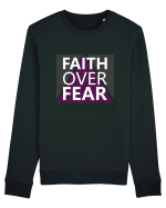 Faith Over Fear Bluză mânecă lungă Unisex Rise