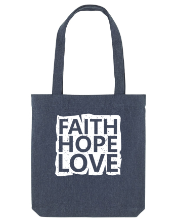 Faith Hope Love Midnight Blue