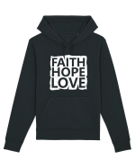 Faith Hope Love Hanorac Unisex Drummer